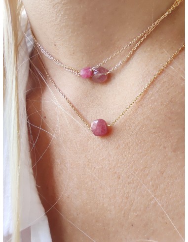 Collier Shénaa Strawberry Quartz online