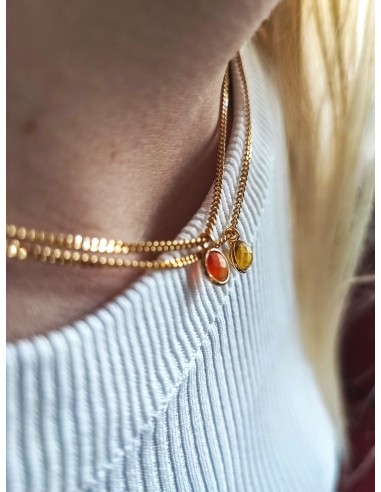 Collier Léonie Cornaline 50% de réduction en Octobre 2024