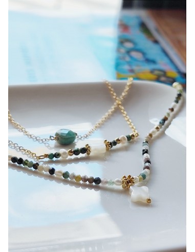 Collier Ambrine Tourmaline chez Cornerstreet bien 