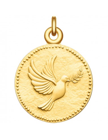 Médaille Colombe la colonne vertébrale