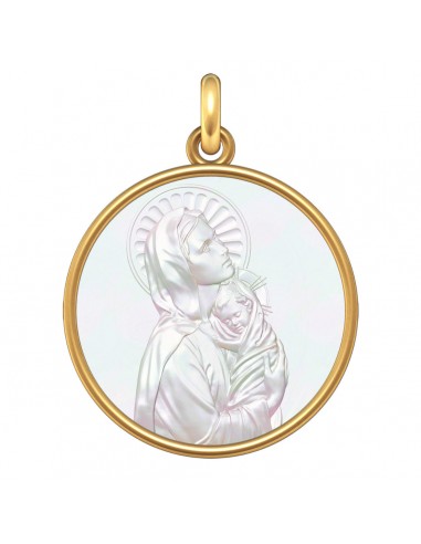 Médaille Vierge à l'Enfant La Maternité pas cher 