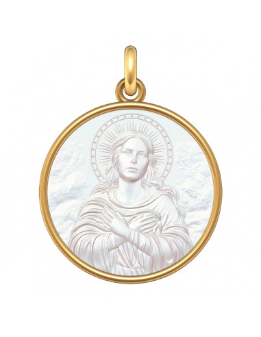 Médaille Vierge Divine le concept de la Pate a emporter 