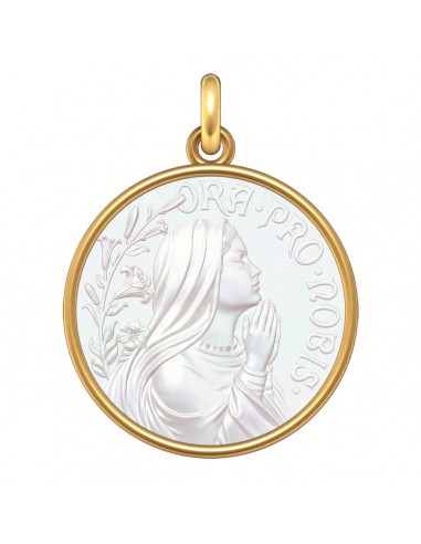 Médaille Vierge jeune - Ora Pro Nobis l'évolution des habitudes 