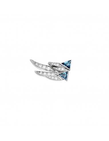 Boucle d’oreille Spread your Wings topazes diamants 50% de réduction en Octobre 2024