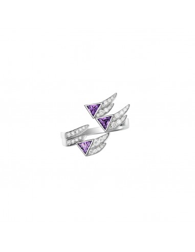 Bague Spread your Wings améthystes diamants votre