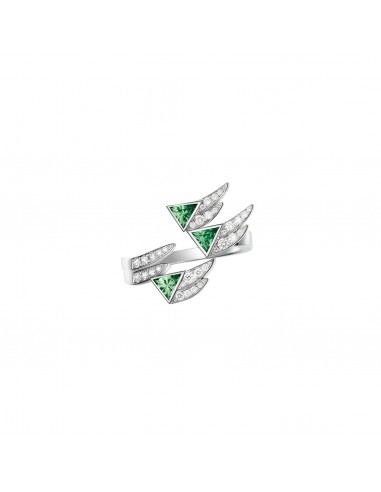 Bague Spread your Wings tsavorites diamants 50% de réduction en Octobre 2024