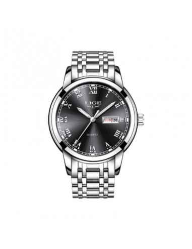 Jordan Quartz Watch Silver Steel Strap - Men prix