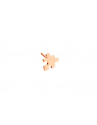 Boucle d'oreille Mini Puzzle rembourrage situé sous