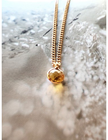 Collier Léonie Citrine vente chaude votre 